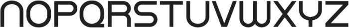 Nexume-Regular otf (400) Font LOWERCASE