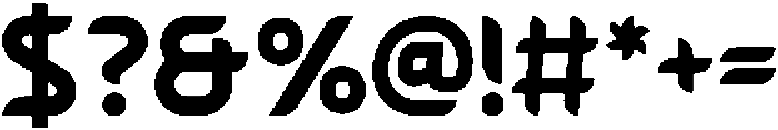 Nexura Regular otf (400) Font OTHER CHARS
