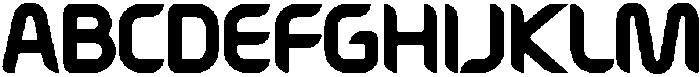Nexura Regular otf (400) Font UPPERCASE