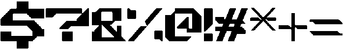 Nexus-G Regular otf (400) Font OTHER CHARS