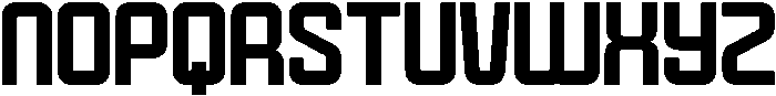 Nexus Regular otf (400) Font UPPERCASE
