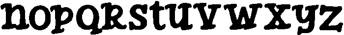 Neza ttf (400) Font LOWERCASE