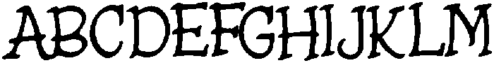Nezo ttf (400) Font UPPERCASE