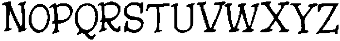 Nezo ttf (400) Font LOWERCASE