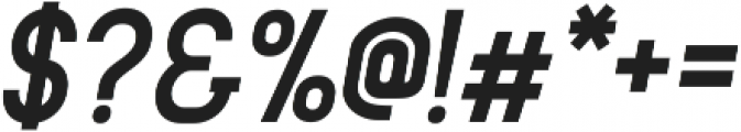 neuron Semi Bold Italic ttf (600) Font OTHER CHARS