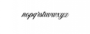 Neography.otf Font LOWERCASE