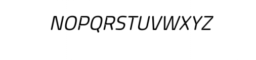 Neptune Alternative Italic.ttf Font UPPERCASE