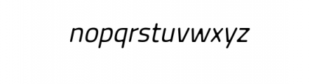 Neptune Alternative Italic.ttf Font LOWERCASE