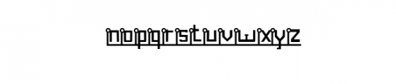 Neuglob.ttf Font LOWERCASE