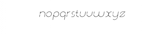 Neuron-Italic.otf Font LOWERCASE