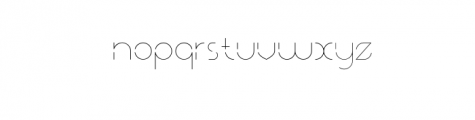 Neuron-Light.otf Font LOWERCASE