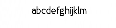 Neuron Sans Serif Bold.ttf Font LOWERCASE