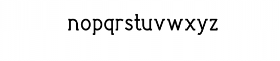 Neuron Serif Bold.ttf Font LOWERCASE