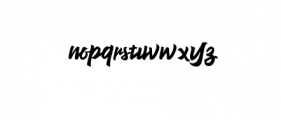 NeverEnding.ttf Font LOWERCASE