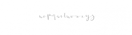 NewGLADISH-Script.otf Font LOWERCASE