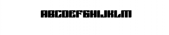 NexhopeSemiBold.otf Font UPPERCASE