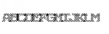 Needlepoint Monograms Three Font LOWERCASE