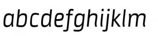 Neuron Angled Light Italic Font LOWERCASE