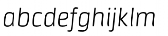 Neuron Extra Light Italic Font LOWERCASE