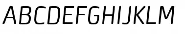 Neuron Light Italic Font UPPERCASE