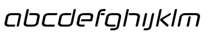 Neuropol Nova Condensed Regular Italic Font LOWERCASE