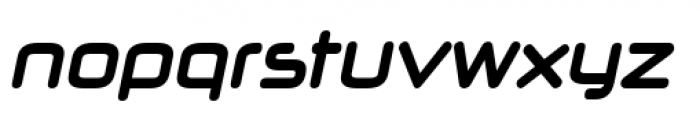 Neuropol X Condensed Bold Italic Font LOWERCASE