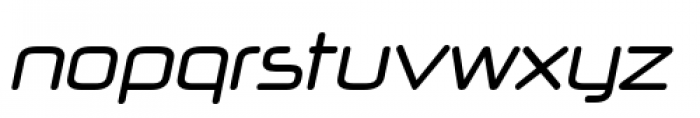 Neuropol X Condensed Regular Italic Font LOWERCASE