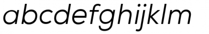 Nexa Book Italic Font LOWERCASE