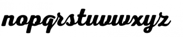 Nexa Rust Script B 00 Font LOWERCASE