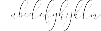 NEW England Script Font LOWERCASE