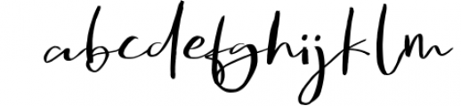 Negitha Script Font Font LOWERCASE