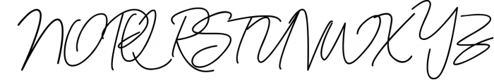 Nellyta - Minimalist and Monoline Font Font UPPERCASE