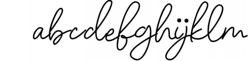 Nellyta - Minimalist and Monoline Font Font LOWERCASE