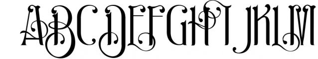 New Brington Font UPPERCASE