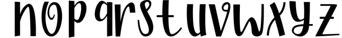 New Endemic Font LOWERCASE