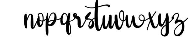 New Sinergetic - Modern Calligraphy Font Font LOWERCASE