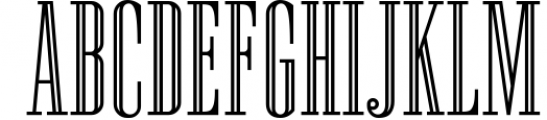 Newston - Stylish Serif Font 3 Font UPPERCASE