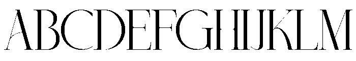 NECESSARY LANGUAGE DEMO REGULAR Font UPPERCASE