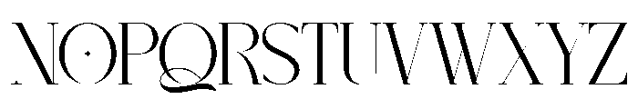NECESSARY LANGUAGE DEMO REGULAR Font UPPERCASE