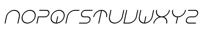 NEONCLUBMUSIC-Italic Font UPPERCASE