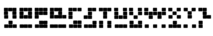 NEW TETRIS Font LOWERCASE