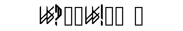 NEWHORKBold Font OTHER CHARS