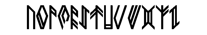 NEWHORKBold Font UPPERCASE
