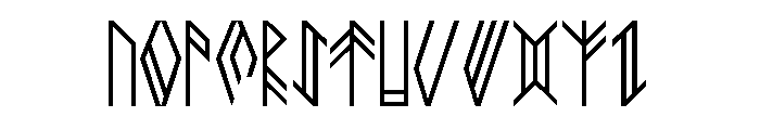 NEWHORKBook Font UPPERCASE