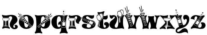 NEWYEARS Font LOWERCASE