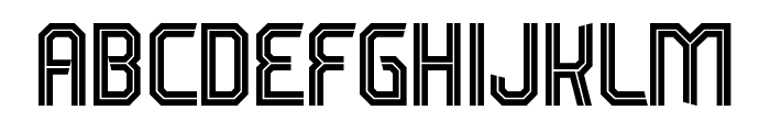 NEXERA Font UPPERCASE