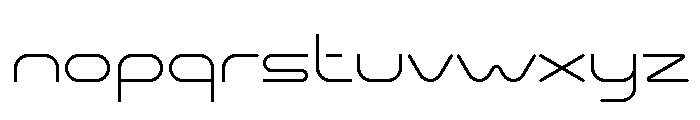 NEXTSTEP Font LOWERCASE