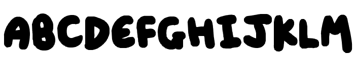Neatly Tubby fat Font UPPERCASE