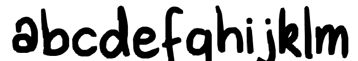 Neatly Tubby Font LOWERCASE