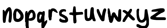 Neatly Tubby Font LOWERCASE